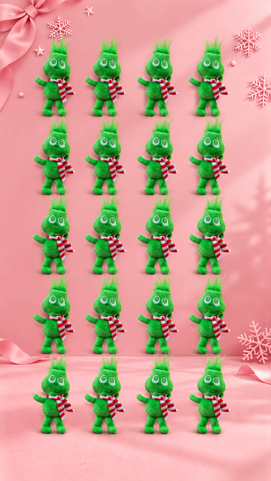 Mini Baby Grinch por caja de 24 píezas