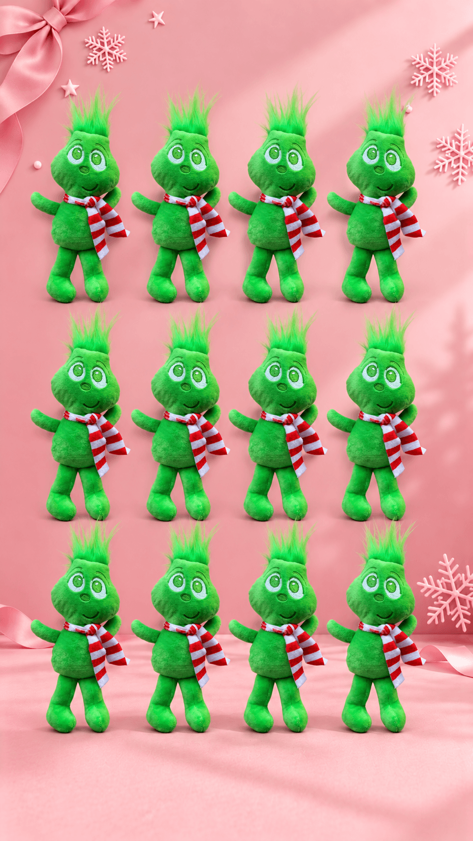 Mini Baby Grinch por caja de 12 piezas
